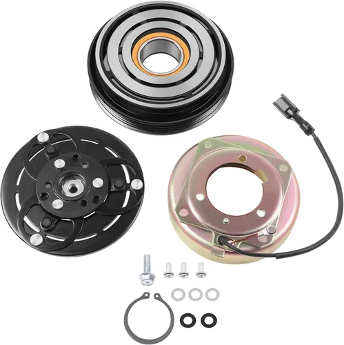 Vista 30 de SCITOO Embrague de CA para Ford F-150 5.0L 2011 2012 2013, para Ford Lobo 5.0L 2011 2012 2013 2014 2015 2016 2017, para Lincoln Mark LT 5.0L 2011