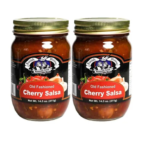 Vista 7 de Amish Wedding Salsa mediana 14.5oz (paquete de 2)