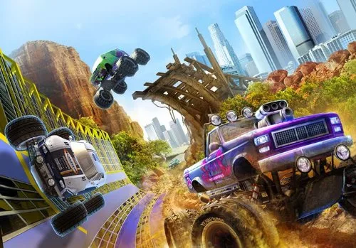Vista 2 de Monster 4x4 Stunt Racer - Nintendo Wii