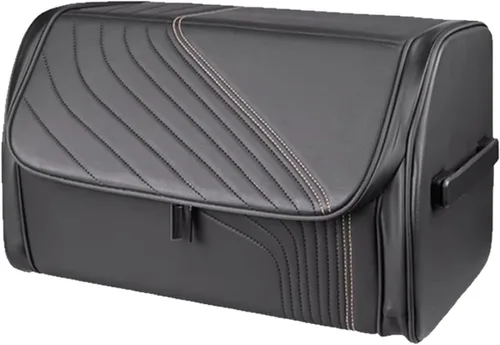 Vista 9 de TOPABYTE Organizador de maletero de coche con capacidad de tapa, bolsa