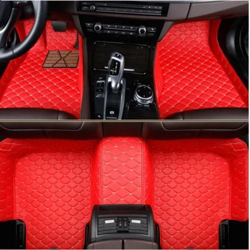 Vista 10 de Alfombras de suelo de automóvil personalizadas Compatibles con Mercedes-Benz Todos los modos Sedan SUV Coche deportivo Cobertura completa Lindas