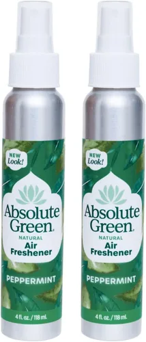 Vista 13 de Absolute Green Ambientador en aerosol, no tóxico, cubre olores, seguro para niños y mascotas, aroma natural de niebla de bambú de 4 onzas