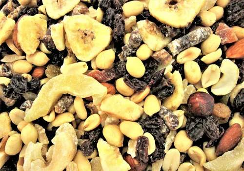 Vista 2 de Mezcla de frutos secos hawaianos de Its Delish Mezcla gourmet de frutos secos y frutas secas (1 libra)