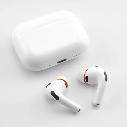 Vista 4 de Puntas de espuma de repuesto para AirPods Pro 3 Silicone Shield, SML Máxima comodidad, 3 pares (blanco, surtido S/M/L)