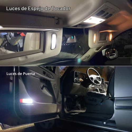 Vista 6 de Xpismii Kit de 20 luces LED blancas de 6000 K para interiores, repuesto para Chevy Chevrolet Tahoe/Suburban, GMC Yukon 2000 2001 2002 2003 2004 2005