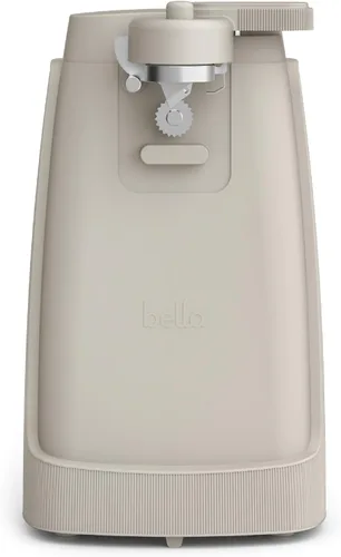 Vista 11 de bella Abrelatas automático, manos libres, funciona con pilas, sin cable, hoja de acero inoxidable para abrir cualquier tamaño de lata con imán