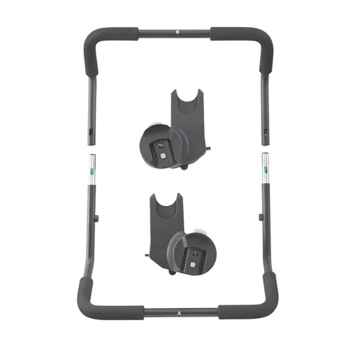 Vista 40 de Baby Jogger Maxi COSI, Be Safe, Adaptador de asiento de coche Cybex Compatible con cochecito doble City Mini 2, cochecito doble City Mini GT2