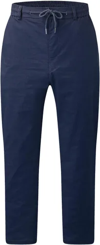Vista 6 de Pantalones de trabajo para hombre, ligeros, de algodón y lino, para hombre, elásticos, sueltos, casuales, pantalones de cintura para hombre
