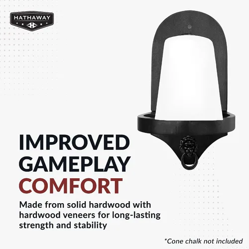 Vista 6 de Hathaway Premier - Soporte de tiza para cono montado en la pared, color negro