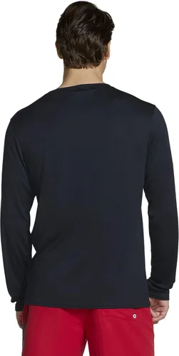 Vista 3 de Speedo Camiseta de natación UV para hombre, básica, de manga larga, ajuste regular
