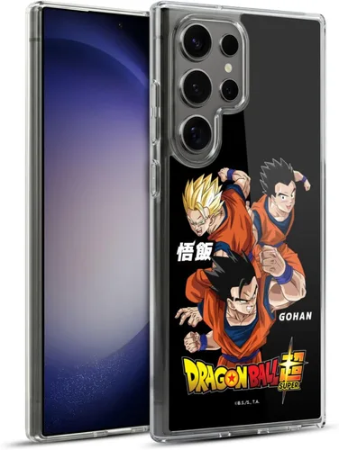 Vista 228 de Head Case Designs Funda de gel con licencia oficial de Dragon Ball Super Group Future Trunks Arc Characters [protección de grado militar] compatible