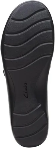 Vista 8 de Clarks Mocasín Cora Harbor para mujer, Negro