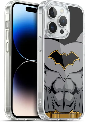 Vista 182 de Head Case Designs Funda de gel con licencia oficial de Batman DC Comics Bat Signal Logos [protección de grado militar] compatible con Apple iPhone 7