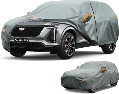 Vista 29 de Kayme Funda de Coche de Servicio Pesado Impermeable para Todo Tipo de Clima, Ajuste Personalizado para Tesla Model S, Cubierta Exterior Completa