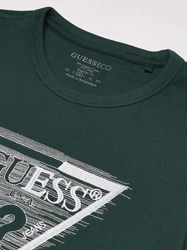 Vista 2 de GUESS Camiseta de manga corta Eco Shaded Triangle para hombre