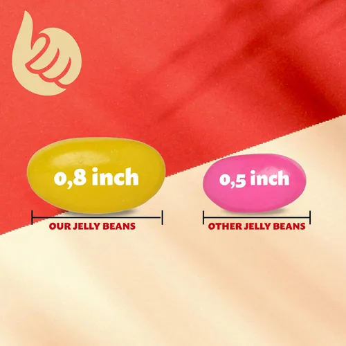 Vista 6 de Jelly Beans Bolsa de 2 libras Sabores surtidos Caramelos clásicos favoritos