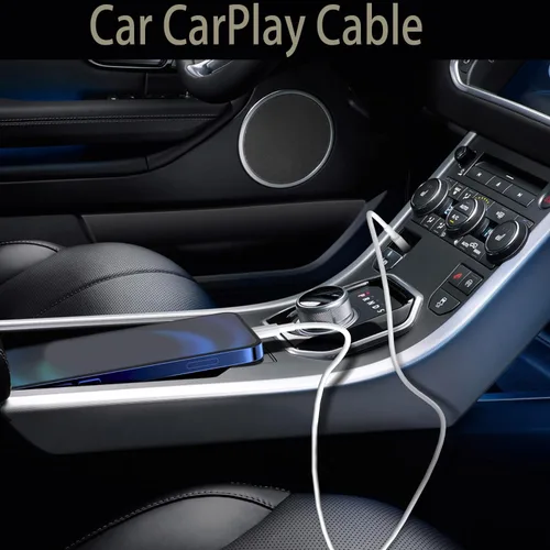 Vista 4 de Paquete de 2 cables de carga CarPlay cortos de 1.5 pies compatibles con iPhone 17/16E/16/15, 17Air, 15 16 17 Pro Max, cable de carga Plus, cable