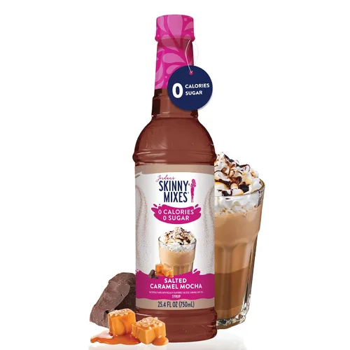 Vista 22 de Jordan's Skinny Gourmet Syrups - Caramelo sin azúcar, 25.4 onzas.