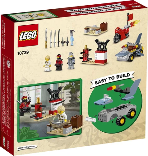 Vista 3 de LEGO Juniors Shark Attack 10739 Kit de construcción (108 piezas)