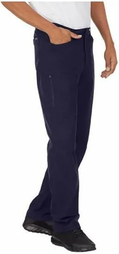 Vista 2 de Eddie Bauer Pantalón Tech con forro polar para hombre (azul oscuro, 38x34), Azul oscuro