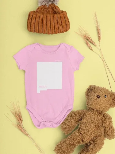 Vista 3 de Made In New Mexico Bodysuit -SmartPrintsInk Designs