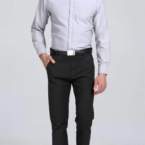 Vista 7 de Cinturón de trinquete para hombre cinturón ajustable de cuero genuino para hombre 1 38 pulgadas paquete de 2 cinturones deslizantes para vestido