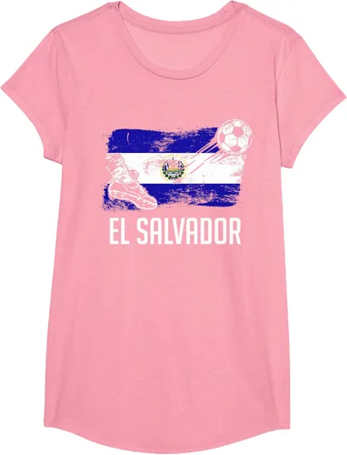 Vista 90 de Camiseta salvadoreña con bandera de fútbol salvadoreño