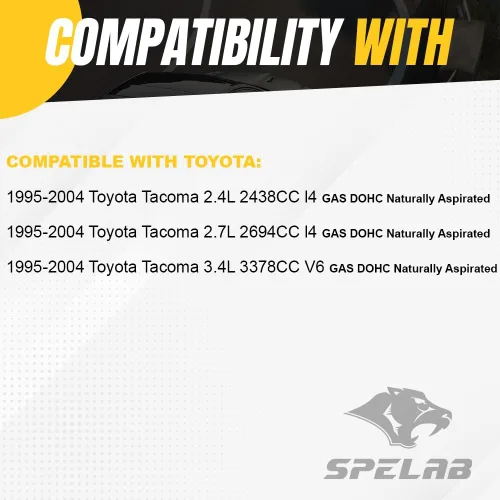 Vista 6 de SPELAB - Radiador CU1778 compatible con Toyota Tacoma 1995-2004 3.4L