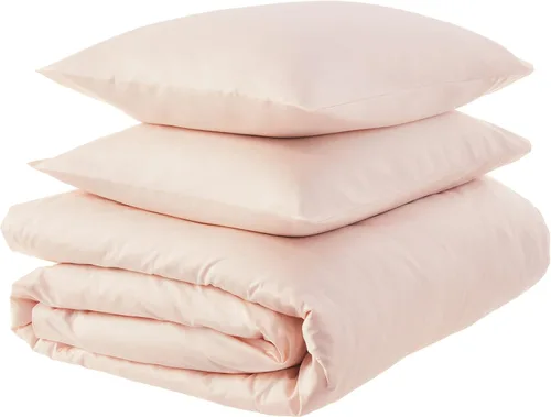 Vista 26 de Amazon Aware Juego de fundas de almohada 100% algodón orgánico de 300 hilos, color rubor, estándar, paquete de 2, 32 x 20 pulgadas