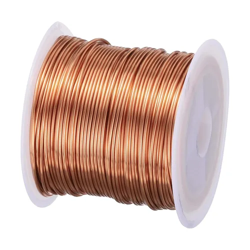 Vista 66 de MECCANIXITY - Alambre magnético de calibre 46 AWG - 0.04mm Hilo de cobre esmaltado - Bobina de alambre magnético de 14669 pies (4471m) - 50g Grado F