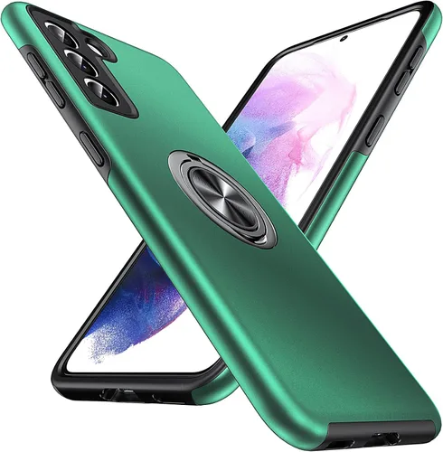 Vista 3 de Anqrp Funda para Samsung Galaxy A53 con soporte de anillo, color negro