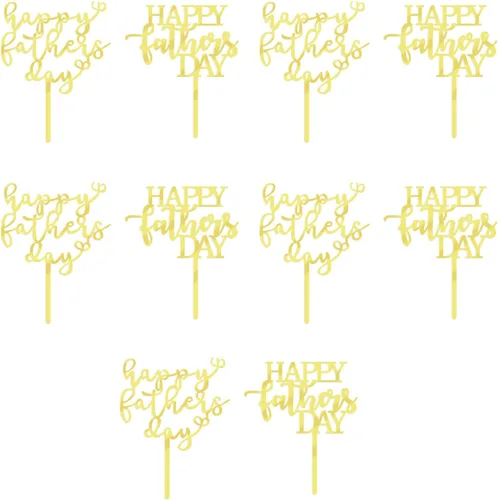 Vista 13 de Decoración para tartas con purpurina negra para el día del padre, feliz cumpleaños papá, te amamos papá, decoraciones de fiesta del día del padre