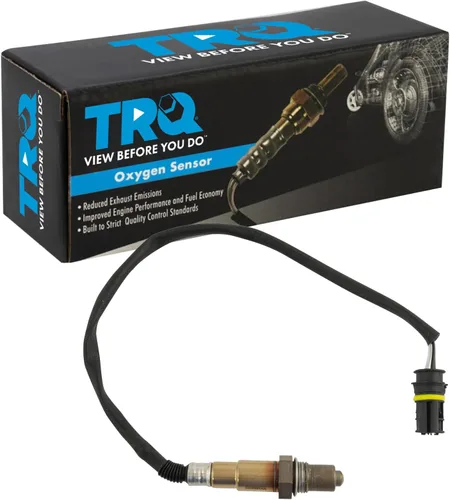 Vista 107 de TRQ Sensor de Oxígeno O2 de 4 Hilos de Banda Estrecha Compatible con VW Atlas 2.0L 2018-21, VW GTI 2.0L 2016-18, Audi A3 Quattro 2.0L 2015-18, VW