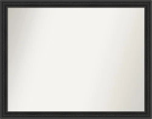 Vista 382 de Amanti Art Espejo personalizado, gran espejo de baño estrecho, espejo de pared o espejo de tocador de baño sobre el fregadero (24 x 24 pulgadas)
