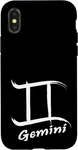 Vista 5 de iPhone 16 Gemini Sign With Zodiac Symbol Astrological Womens Mens Case