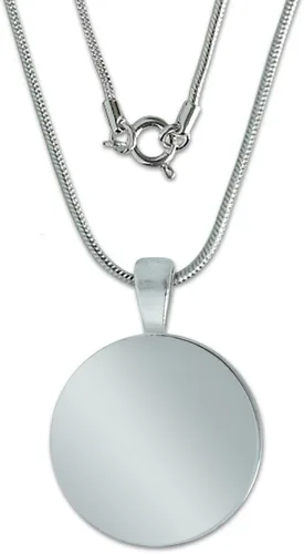 Vista 3 de GRAPHICS & MORE Louisiana Tech University Bulldogs Logo 0.75" Pendant with Sterling Silver Plated Chain