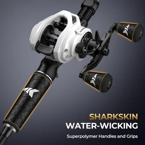 Vista 4 de KastKing Lethal Phantom Twin-Tip Fishing Rod and Reel Combo