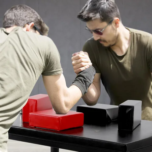 Vista 2 de Professional Arm Wrestling Table Arm Wrestling Battle Table Professional Wrist Strength Training Support Plate for Gyms Sports Use in Home Gym