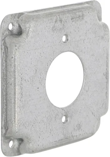 Vista 19 de Hubbell-Raco 800C 1 Toggle - Cubierta de trabajo cuadrada expuesta de 4 pulgadas