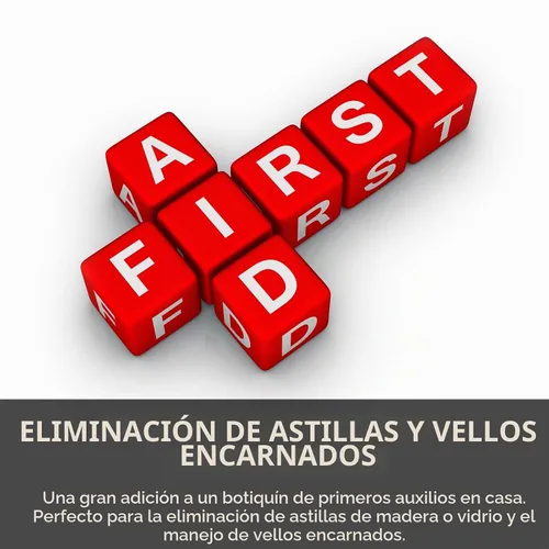 Vista 4 de Pinzas para el cabello encarnado Punta puntiaguda Acero inoxidable de precisión Extra afiladas y perfectamente alineadas para tratamiento