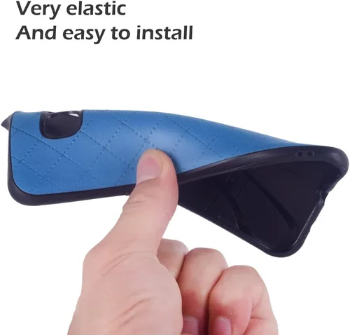 Vista 2 de Compatible con Samsung Galaxy A6 Plus/J8 2018, resistente y delgada, accesorios de celda delgada, ajuste antideslizante, goma TPU, protección