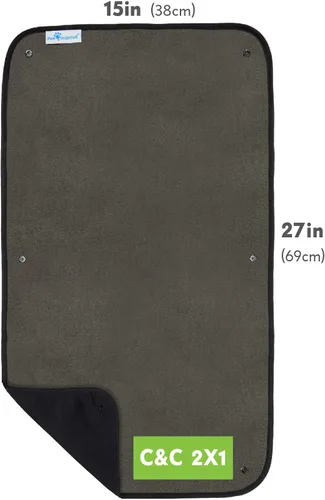 Vista 2 de Paw Inspired Forro lavable para jaula de conejillo de indias, ropa de cama de forro polar para conejillos de indias, hurones, conejos, hámsters