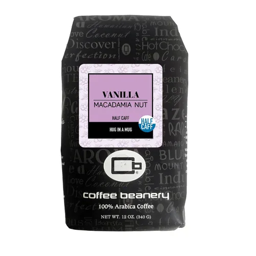 Vista 30 de Coffee Beanery Café con sabor a Amaretto SWP descafeinado 12 onzas (goteo automático) Tostado ligero