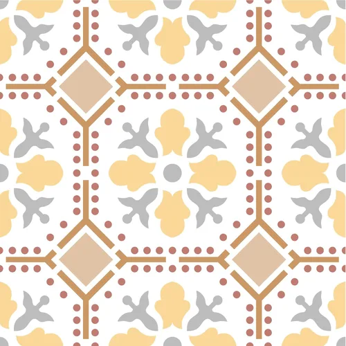 Vista 7 de Pegatinas de Azulejos Estilo Azulejo Español Portugués Despegar y Pegar para Salpicadero Juego de 16 piezas (3.9_10)