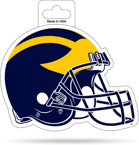 Vista 63 de Rico Industries NCAA - Calcomanía para casco de corte en forma de 4.75 x 5 pulgadas