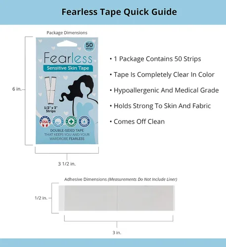 Vista 10 de Fearless Tape Cinta de doble cara