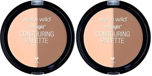 Vista 11 de wet n wild MegaGlo Paleta de Contorno Dulce De Leche Kit de contorno facial en polvo Cara perfectamente esculpida