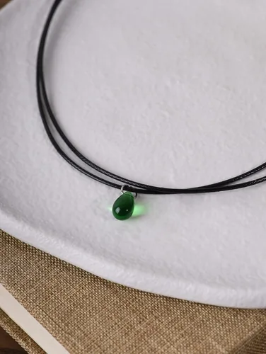 Vista 7 de Sacina Gargantilla gótica gótica, estilo hippie, estilo hippie, de piel sintética, delicada, negra, regalo de joyería para mujeres y niñas
