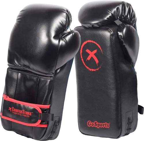 Vista 7 de GoSports Padded Blocking Guards - 2 Pack, Great Defender Simulation for Martial Arts & Sports Training
