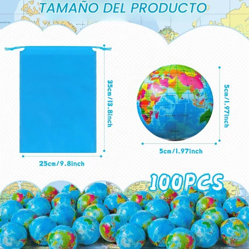 Vista 3 de HyDren - 20 minibolas de globo a granel de 2 pulgadas